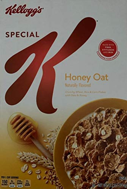 Kellogg's Special K Honey Oat Cereal_ 13.2 oz. Kellogg's Special K Honey Oat Cereal_ 13.2 oz.