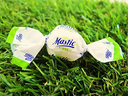 Fantis Mastic Candies _ Greek Candy Filled With Chios Mastic _ Individually Wrapped Candies _1 Lb_