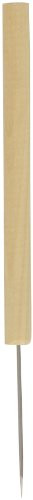 American Educational 7_390_E_A Straight Teasing Needle with Wood Handle_ 5_1 2 inch  Length _Bundle of 10_