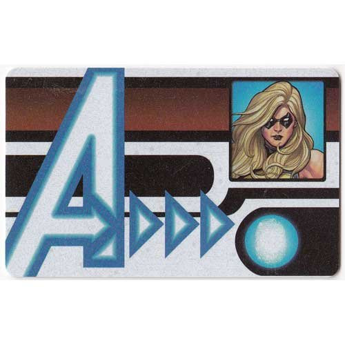 Heroclix Nick Fury Agents of S.H.I.E.L.D.  NFID_003 Ms. Marvel I.D. Card