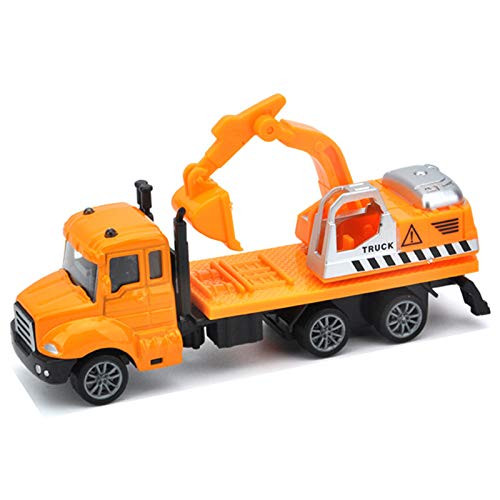 BARMI Children Pull Back Alloy Car Fire Extinguishing Truck Model Vehicle Toy Gift_Perfect Child Intellectual Toy Gift Set E