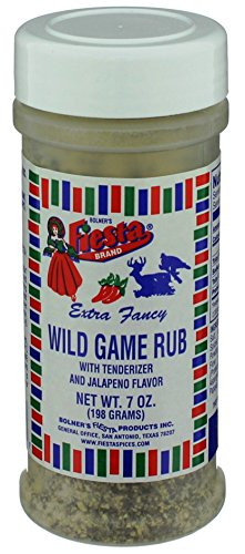 Bolner's Fiesta Extra Fancy Wild Game Rub With Tenderizer_ 7 Ounce Shaker