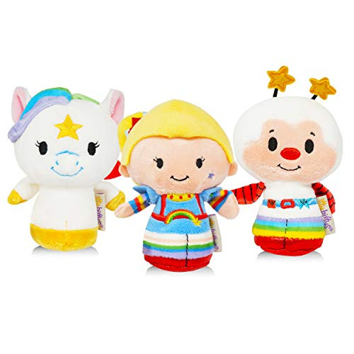 Rainbow Brite Doll Hallmark Itty Bittys Plush Doll Bundle _ 3 Pc Rainbow Brite Itty Bittys Dolls Featuring Starlight_ Twink_ and Rainbow Brite