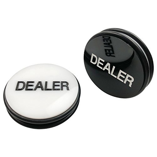 Yuanhe Double_Sided Casino Grade Poker Dealer Button Puck 3 Inch Diameter ¡