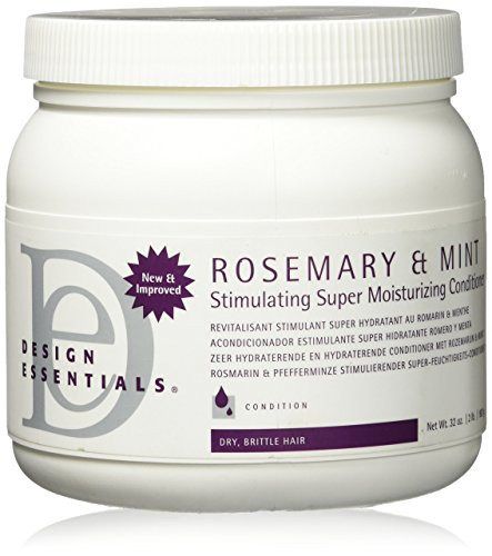 Design Essentials Rosemary & Mint Stimulating Super Moisturizing Conditioner, 32 Ounce