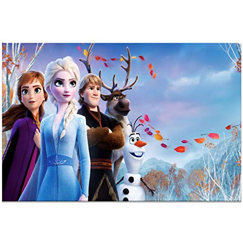 Elsa Backdrop Birthday Banner for Girl Frozen 2 Elsa Princess Party Supplies Baby Shower Ice Snow Castle Background Photography Elsa Backdrop Birthday Banner for Girl Frozen 2 Elsa Princess Party Supplies Baby Shower Ice Snow Castle Background Photography