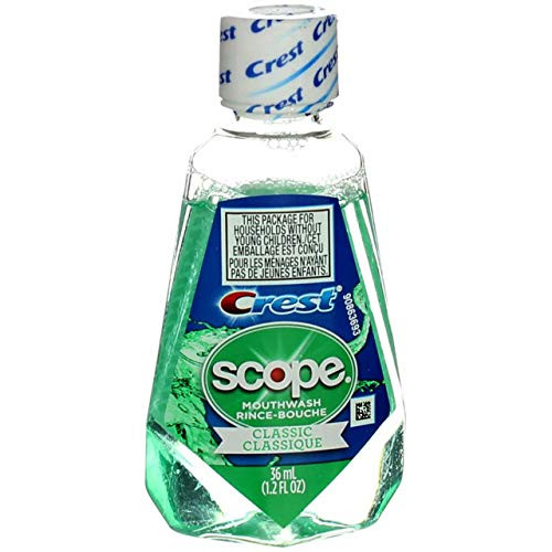 Crest  Plus  Scope Mouthwash 1.2 Ounce Classic _12 Pieces_ _36ml_