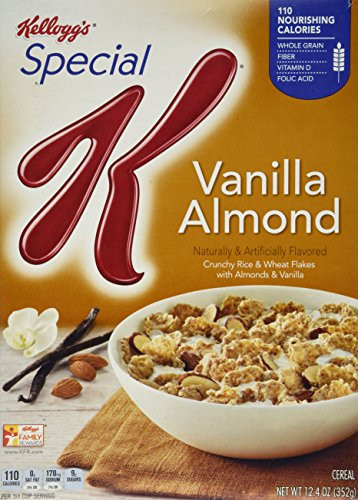Kellogg's Special K Cereal Vanilla Almond_ 12.4 Oz