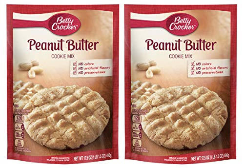 Betty Crocker Peanut Butter Cookie Mix _ 17.5 oz _ 2 pk