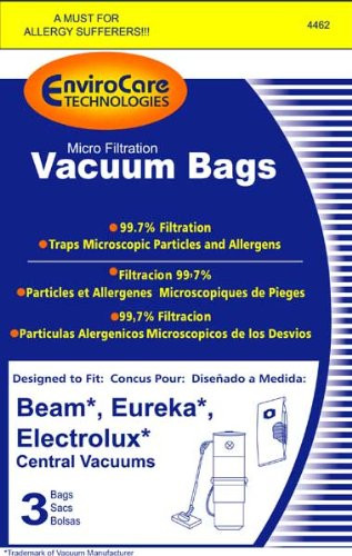 EUREKA Paper Bag_ Central VAC Beam LUX ENV 3PK