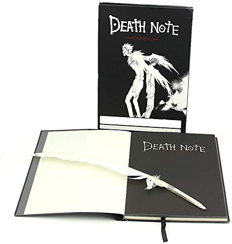 EElabper Fashion Anime Theme Death Note Cosplay Notebook New School Large Writing Journal 20.5cm14.5cm _Just for Playing a Joke_ no harm to Others_