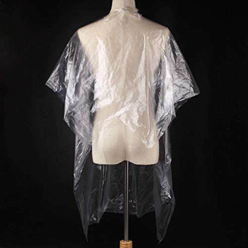 50PCS Disposable Waterproof Hair Salon Capes Barber Cape Haircut Apron Hair Cutting Apron Salon Shampoo Cape Salon Gown for Barbershop?L? 50PCS Disposable Waterproof Hair Salon Capes Barber Cape Haircut Apron Hair Cutting Apron Salon Shampoo Cape Salon Gown for Barbershop?L?