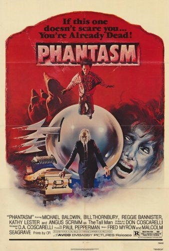 Phantasm Poster Movie B 11x17 Michael Baldwin Bill Thornbury Reggie Bannister Kathy Lester MasterPoster Print_ 11x17