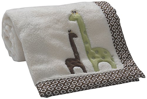 Lambs & Ivy Giraffe Collection Applique Blanket, Giraffe Lambs & Ivy Giraffe Collection Applique Blanket, Giraffe