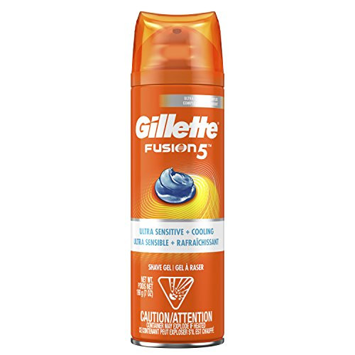 Gillette Fusion5 Ultra Sensitive Cooling Gel_ 7oz