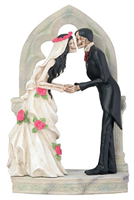YTC Love Never Dies Wedding Couple At Altar Statue Figurine YTC Love Never Dies Wedding Couple At Altar Statue Figurine