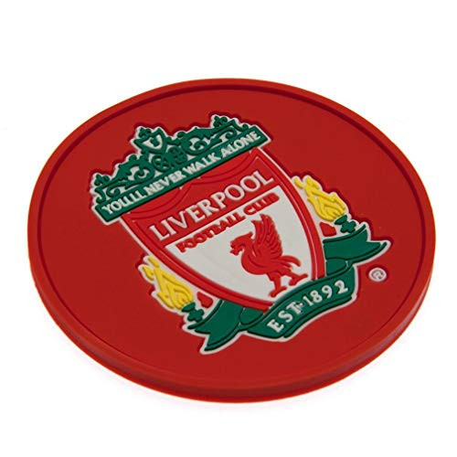Liverpool F.c. Rubber Coaster Official Merchandise By Liverpool F.c.
