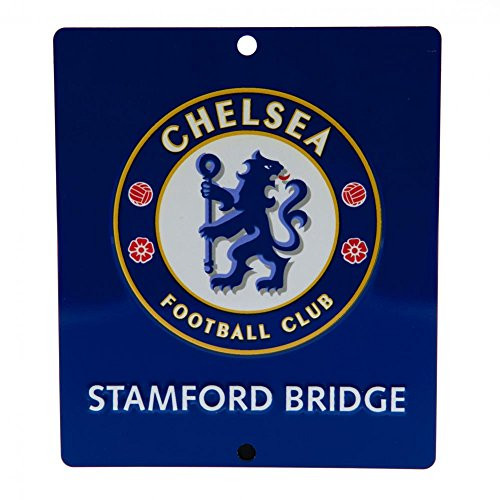 Chelsea FC Official SQ Window Sign _One Size_ _Blue_