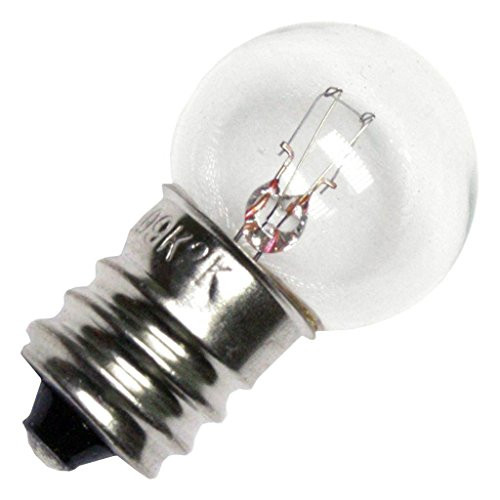 Eiko 509K G_6 Candelabra Screw Base Halogen Bulb_ 24V 0.18 Amp