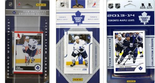 C and I Collectables NHL Toronto Maple Leafs 3 Different Licensed Trading Card Team Sets