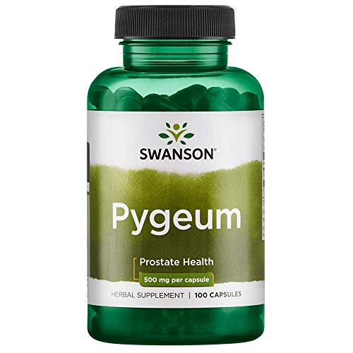 Swanson Pygeum 500 Milligrams 100 Capsules