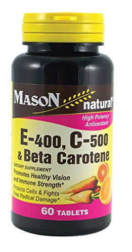 MASON NATURAL_ E 400 C 500 and BETA Carotene