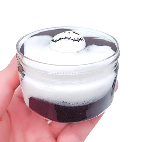 Slime Toys Halloween Bat Slime Mud Fluffy Floam Slime Stress Relief Toy Scented Sludge Toy for Adults and Children _B_