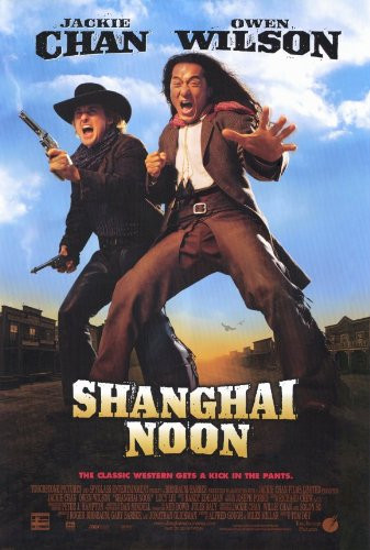 Pop Culture Graphics Shanghai Noon Poster Movie 11x17 Jackie Chan Lucy Alexis Liu Owen C. Wilson Roger Yuan