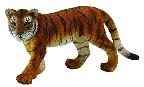 CollectA Wildlife Tiger Cub _Walking_ Toy Figure _ Authentic Hand Painted Model