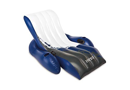 Intex Floating Recliner Inflatable Lounge, 71in X 53in