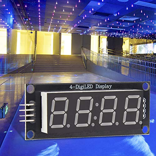 hongxinq LED Display Tube Module 4_Digit 7_Segment Fits for Arduino Use Library TM1637.h