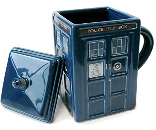 Doctor Who Figural Tardis Mug, 17 oz Doctor Who Figural Tardis Mug, 17 oz