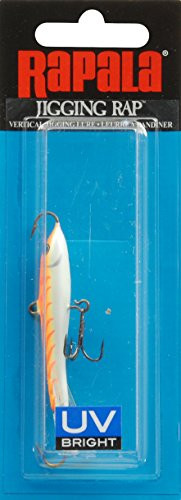Rapala Jigging Rap 07 Orange Tiger UV Lure _ one Size
