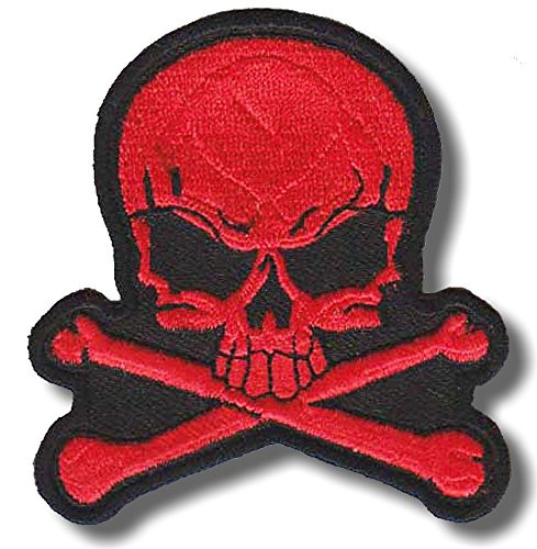 Skull _ Embroidered Patch 7 x 7 cm