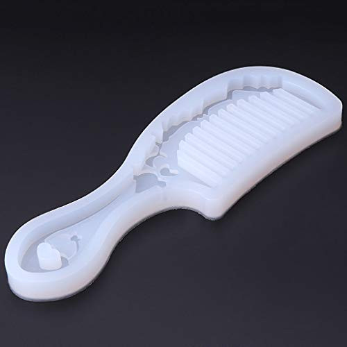 K_MANYU Silicone Mold DIY Jewelry Comb Making Decorative Craft Handmade Epoxy Resin Tool Molds for Epoxy Resin Resin Casting Molds