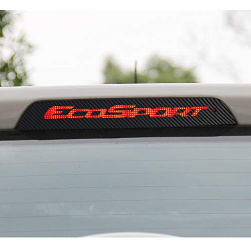 SLONG Car Accessories Rear Windshield Brake Lights Sticker 3D Cover Decals Car Stickers Case for Ford Ecosport 2012 2013 2014 1PC