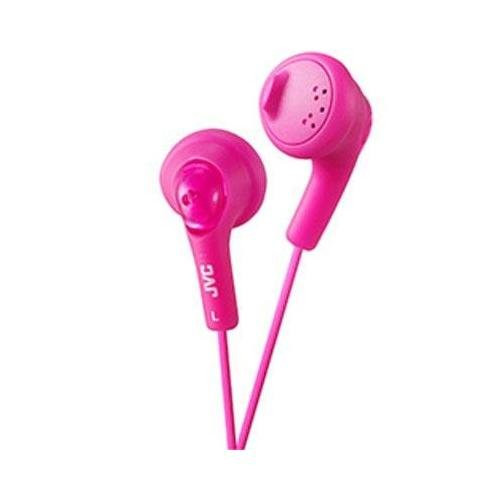 JVC Pink HA_F160_P_K Gumy Headphone
