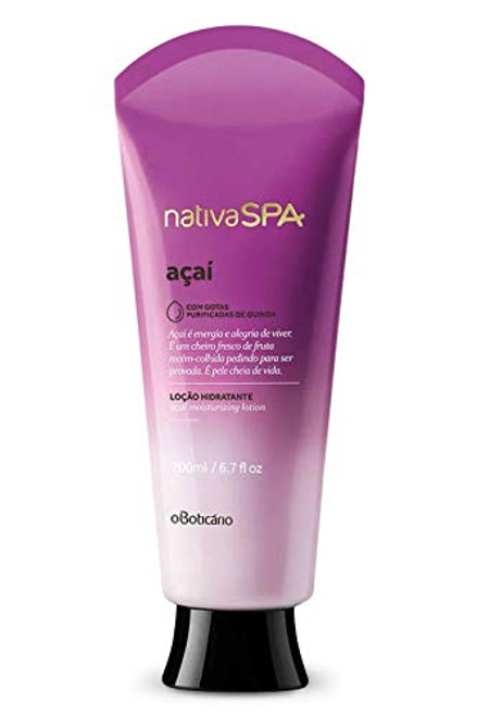 Linha Nativa Spa _Acai_ Boticario _ Locao Hidratante Corporal 200 Ml _ _Boticario Nativa Spa _Acai_ Collection _ Body Moisturizing Lotion 6.76 Fl Oz_ Linha Nativa Spa _Acai_ Boticario _ Locao Hidratante Corporal 200 Ml _ _Boticario Nativa Spa _Acai_ Collection _ Body Moisturizing Lotion 6.76 Fl Oz_
