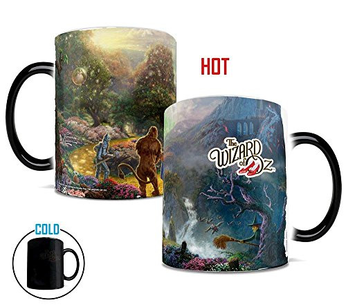 Thomas Kinkade's "Dorothy Discovers The Emerald City" Wizard of Oz Morphing Mug