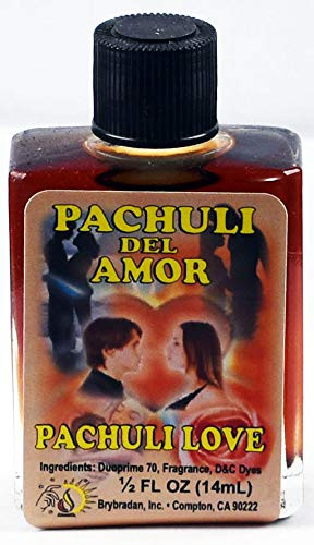 3 PIECES BRYBRADAN PATCHOULI LOVE OIL PACHULI DEL AMOR ACEITE 1 2 FL OZ 14.7ML