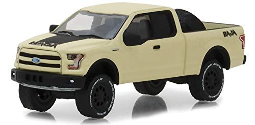 Greenlight 1 64 All_Terrain Series 7_2016 Ford F_150 with Baja Tire Carrier _Beige_