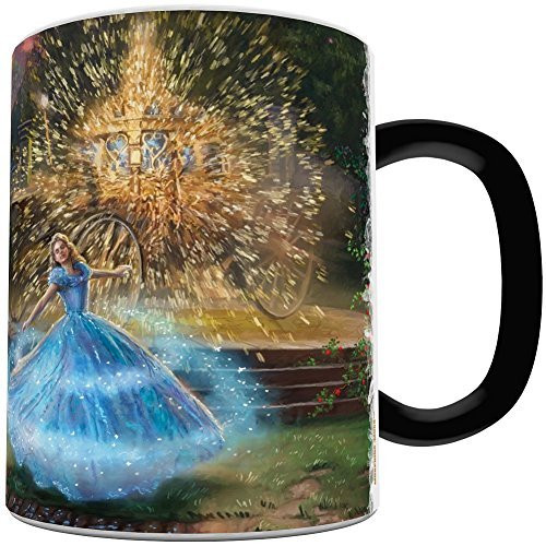 Thomas Kinkade Cinderella (Wishes Granted) Morphing Mugs Heat-Sensitive Mug