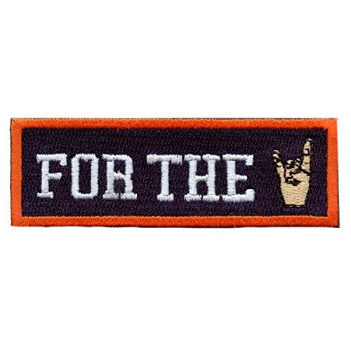 For The H Houston Baseball Patch Team Parody Iron On Embroidered