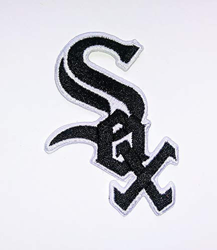 WHITE SOX iron on embroidered EMBROIDERY patches patch  SIZE 2.5 INCHES BASEBALL WORLD SERIES ILLINOIS