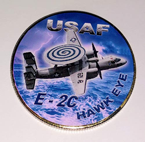 Air Force Hawkeye E_2C Challenge Art Coin