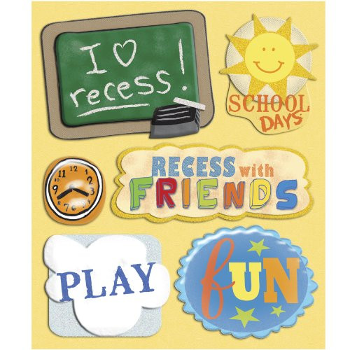 K and Company Recess Sticker Medley
