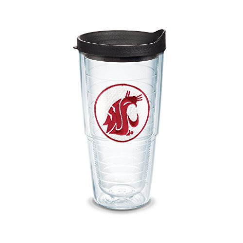 Tervis Washington University Emblem Individually Boxed Tumbler with Black Lid, 24 oz, Clear Tervis Washington University Emblem Individually Boxed Tumbler with Black Lid, 24 oz, Clear