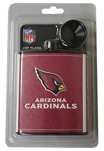 Boelter Brands NFL Arizona Cardinals Plastic Hip Flask, 7-ounce