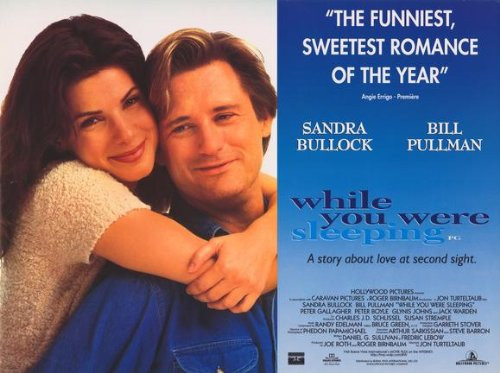 Pop Culture Graphics While You were Sleeping Poster Movie B 11x17 Sandra Bullock Bill Pullman Peter Gallagher Jack Warden