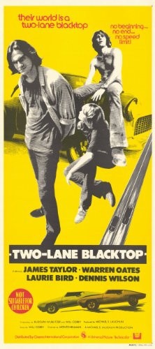 Two Lane Blacktop Poster Movie B 11x17 James Taylor Dennis Wilson Warren Oates Laurie Bird MasterPoster Print_ 11x17